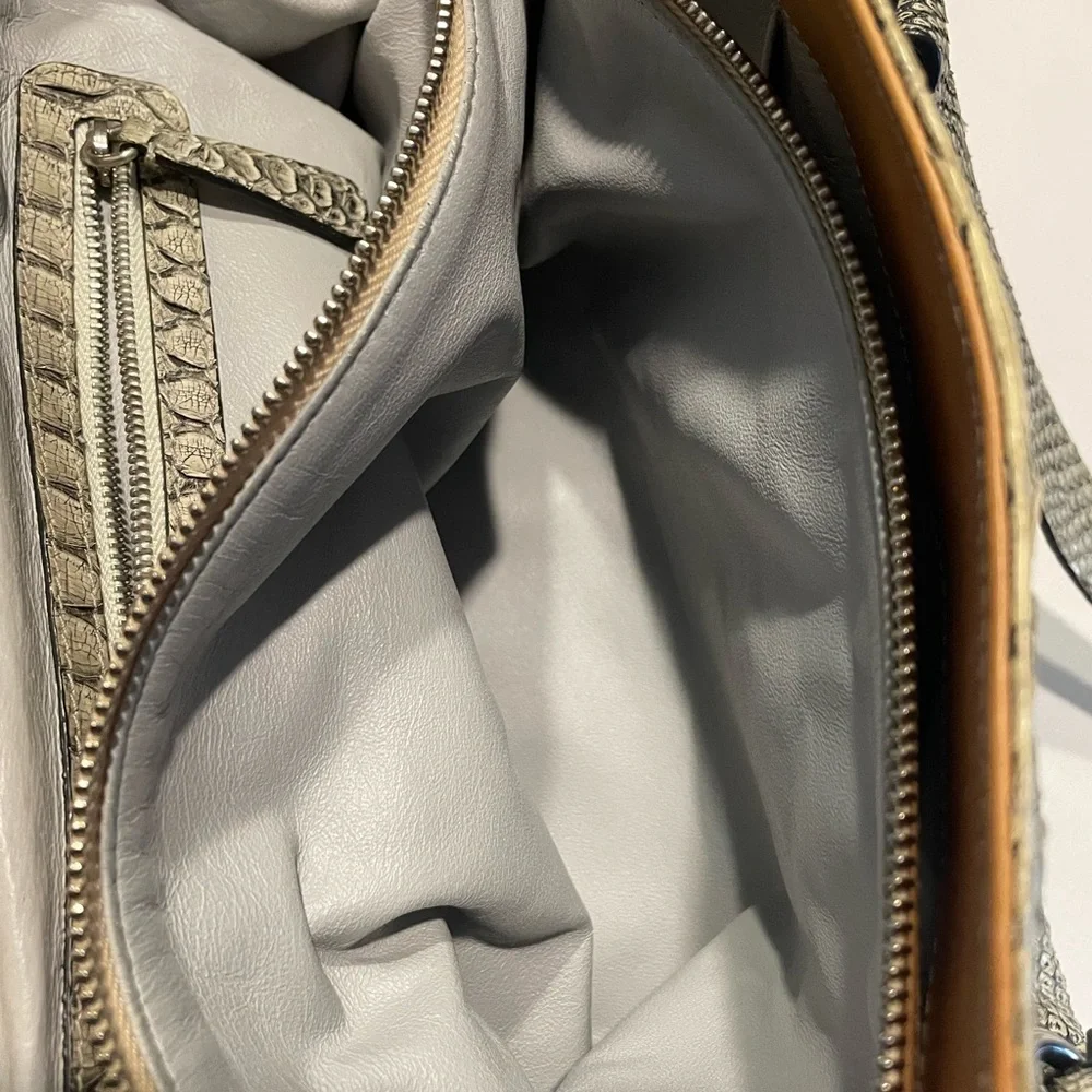 Parri’s All Leather Tote Bag - Made in Italy